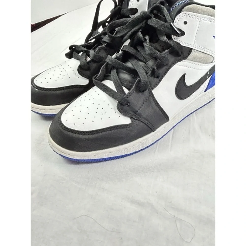 Nike Air Jordan 1 Mid Game Royal Blue BQ6931-102 Youth 7Y equivalent women's 8.5